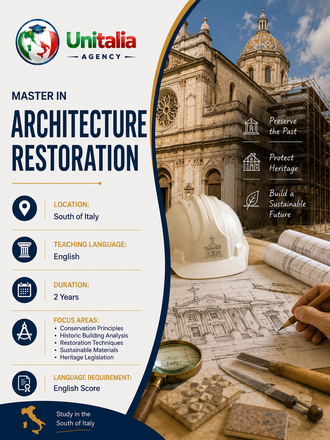 Master in Architecture Restoration