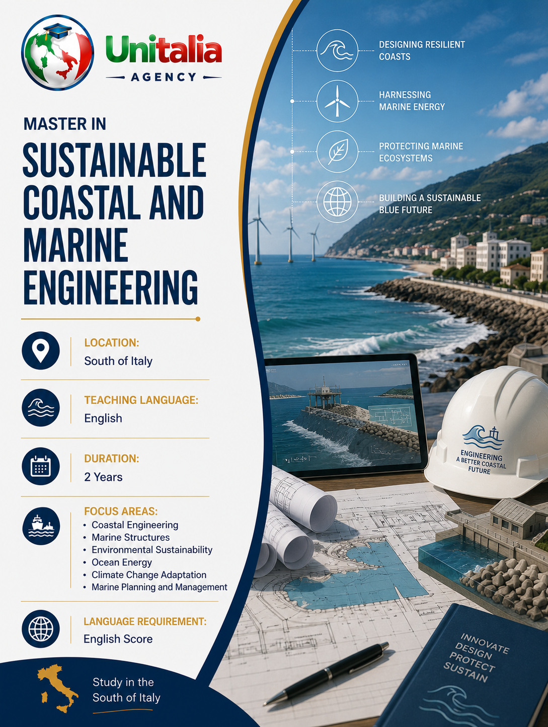 Master in Sustainable coastal and marine engineering